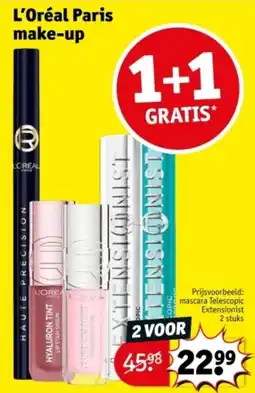 Kruidvat L'Oréal Paris make-up aanbieding