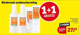 Kruidvat Biodermal Zonbescherming aanbieding