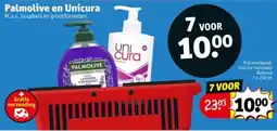 Kruidvat Palmolive en Unicura aanbieding