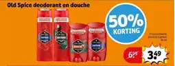 Kruidvat Old Spice deodorant en douche aanbieding