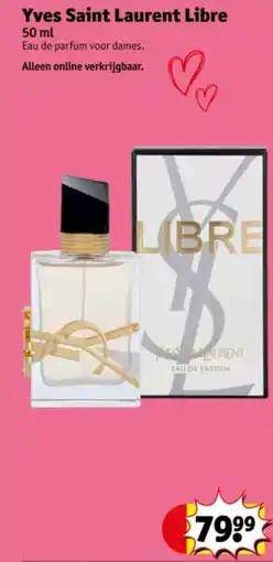 Kruidvat Yves Saint Laurent Libre aanbieding