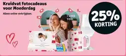 Kruidvat Kruidvat fotocadeaus voor Moederdag aanbieding