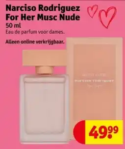 Kruidvat Narciso Rodriguez For Her Musc Nude aanbieding