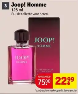 Kruidvat Joop! Homme aanbieding