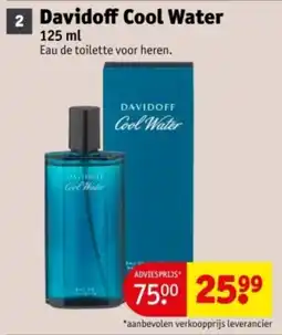 Kruidvat Davidoff Cool Water aanbieding