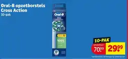Kruidvat Oral-B opzetborstels Cross Action aanbieding