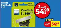 Kruidvat Philips One Blade aanbieding