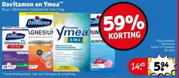 Kruidvat Davitamon en Ymea aanbieding
