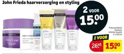Kruidvat John Frieda haarverzorging en styling aanbieding