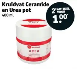 Kruidvat Kruidvat Ceramide en Urea pot aanbieding