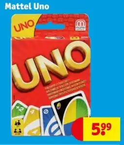 Kruidvat Mattel Uno aanbieding
