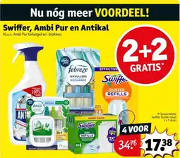 Kruidvat Swiffer, Ambi Pur en Antikal aanbieding