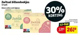 Kruidvat Zwitsal billendoekjes aanbieding