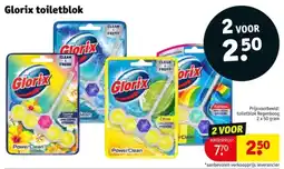 Kruidvat Glorix toiletblok aanbieding