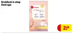 Kruidvat Kruidvat 4-step Foot spa aanbieding