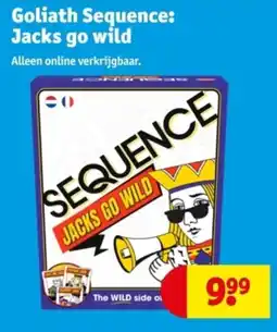 Kruidvat Goliath Sequence: Jacks go wild aanbieding