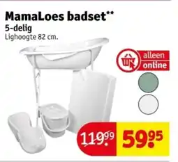 Kruidvat MamaLoes Badset aanbieding