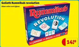 Kruidvat Goliath Rummikub revolution aanbieding