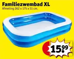 Kruidvat Familiezwembad XL aanbieding