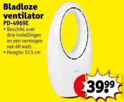 Kruidvat Bladloze ventilator PD-4969E aanbieding