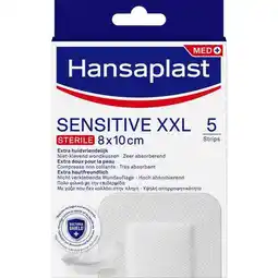 Etos Hansaplast Sensitive XXL Eilandpleister 5 stuks aanbieding