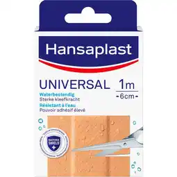 Etos Hansaplast Universal Pleisterstrip waterbestendig 1 M x 6 CM aanbieding