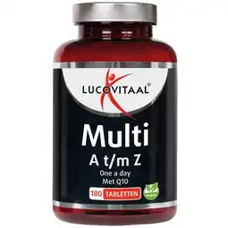 Etos Lucovitaal Multi A t/m Z Vegan Tabletten 180 stuks aanbieding