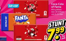 Hoogvliet Coca-Cola of Fanta aanbieding