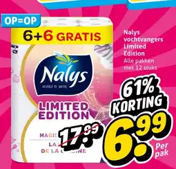 Hoogvliet Nalys vochtvangers Limited Edition aanbieding