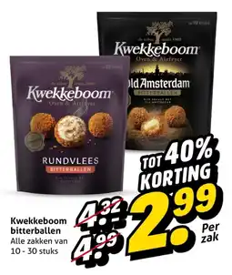 Hoogvliet Kwekkeboom bitterballen aanbieding