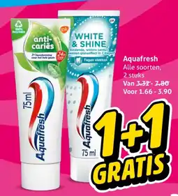 Hoogvliet Aquafresh aanbieding