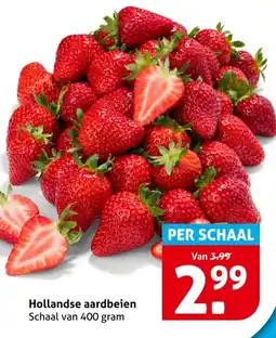 Hoogvliet Hollandse aardbeien aanbieding