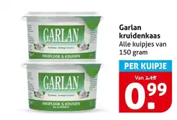 Hoogvliet Garlan kruidenkaas aanbieding