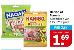 Hoogvliet Haribo of Maoam aanbieding