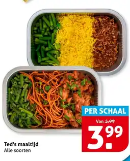 Hoogvliet Ted's maaltijd aanbieding