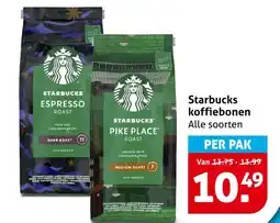 Hoogvliet Starbucks koffiebonen aanbieding