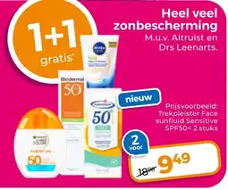 Trekpleister Heel veel zonbescherming aanbieding