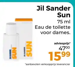 Trekpleister Jil Sander Sun aanbieding
