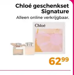 Trekpleister Chloé geschenkset Signature aanbieding