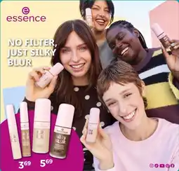 Trekpleister Essence silky blur foundation aanbieding