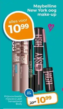 Trekpleister Maybelline New York make-up aanbieding