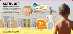 Trekpleister Altruist dermatologist sunscreen aanbieding
