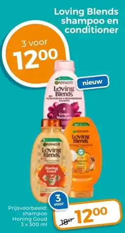 Trekpleister Loving Blends shampoo en conditioner aanbieding