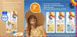 Trekpleister P20 Sensitive Face SPF 50+ aanbieding