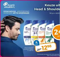 Trekpleister Head&Shoulders aanbieding