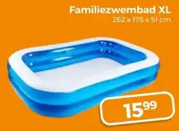 Trekpleister Familiezwembad XL aanbieding