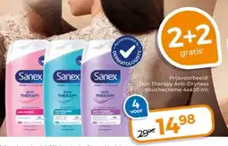 Trekpleister Keuze uit het hele Sanex douche en deodorant assortiment aanbieding
