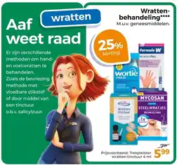 Trekpleister Wrattenbehandeling aanbieding