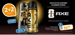 Trekpleister Axe Deodorant en Douche aanbieding