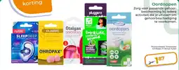 Trekpleister Oordoppen aanbieding